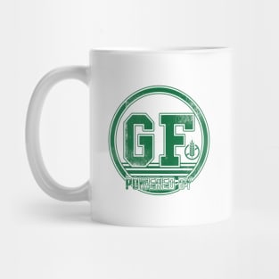 Powered by Gluten Free (green) Mug